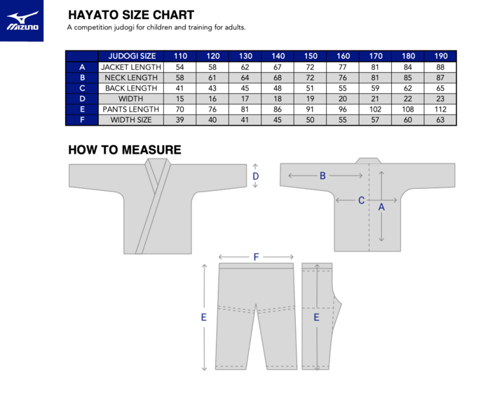 Mizuno Kids Hayato Judo Gi - Blue