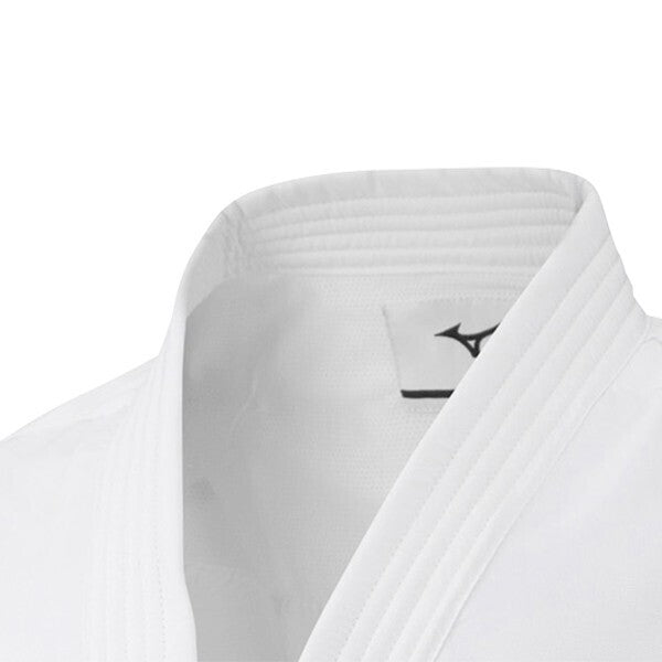 Mizuno Kime Kata Karate Gi Lapel close up